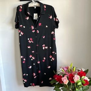 J.Jill Floral Pima Cotton Dress